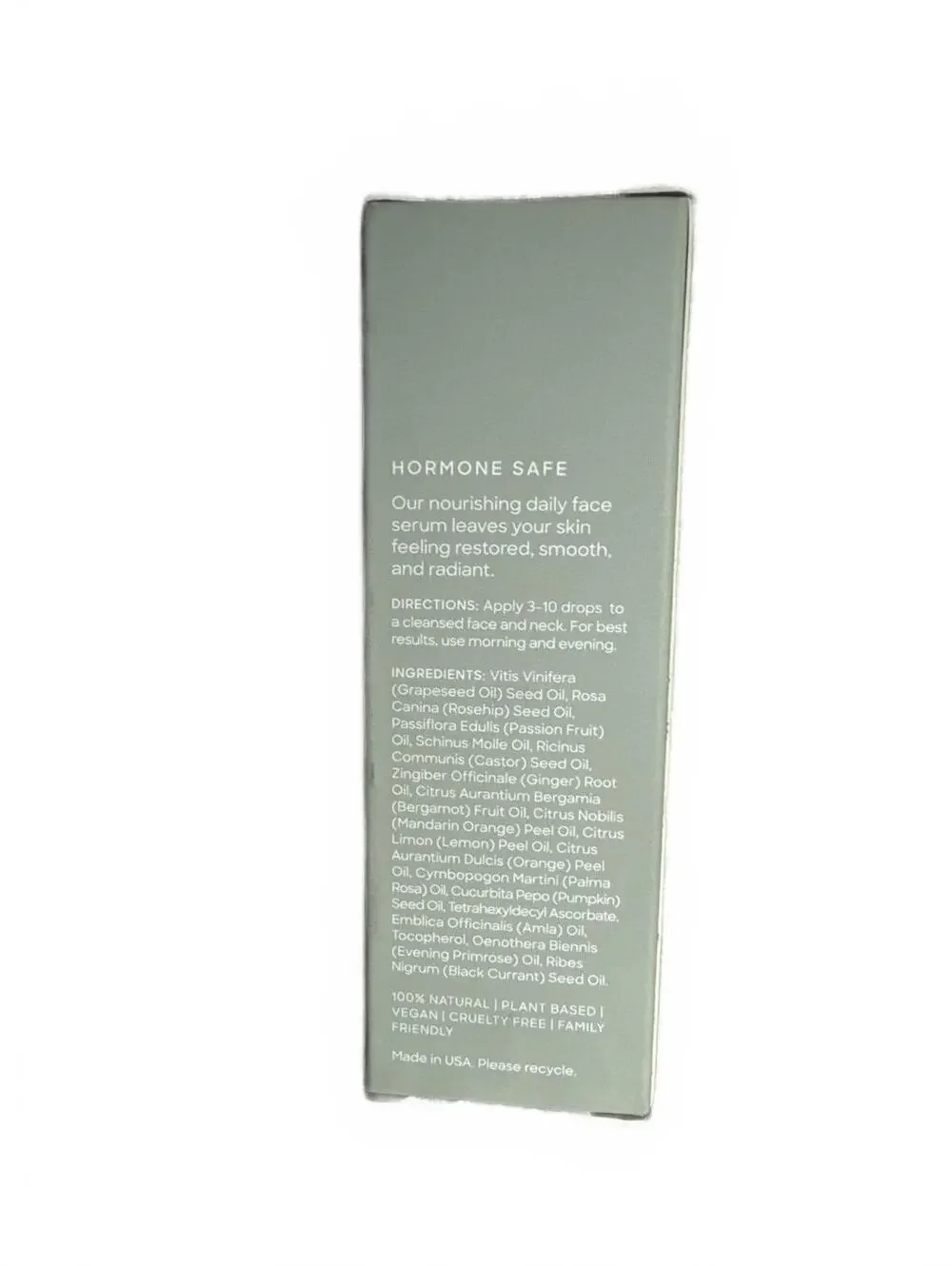 Hugh & Grace Restoring Face Serum Hydrating Anti-Aging 1 oz/28 ml NEW